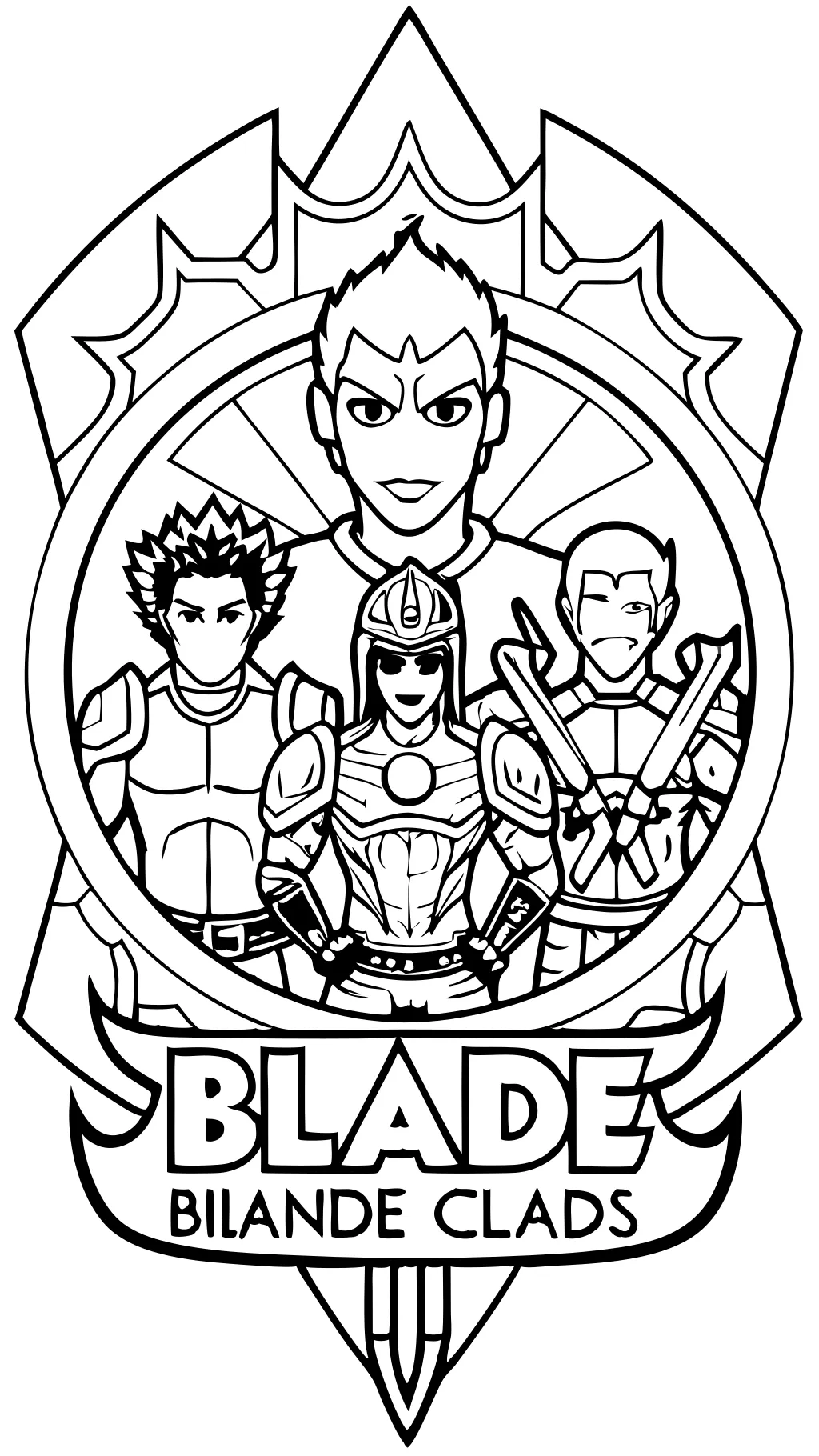 Blade Blade Coloring Pages